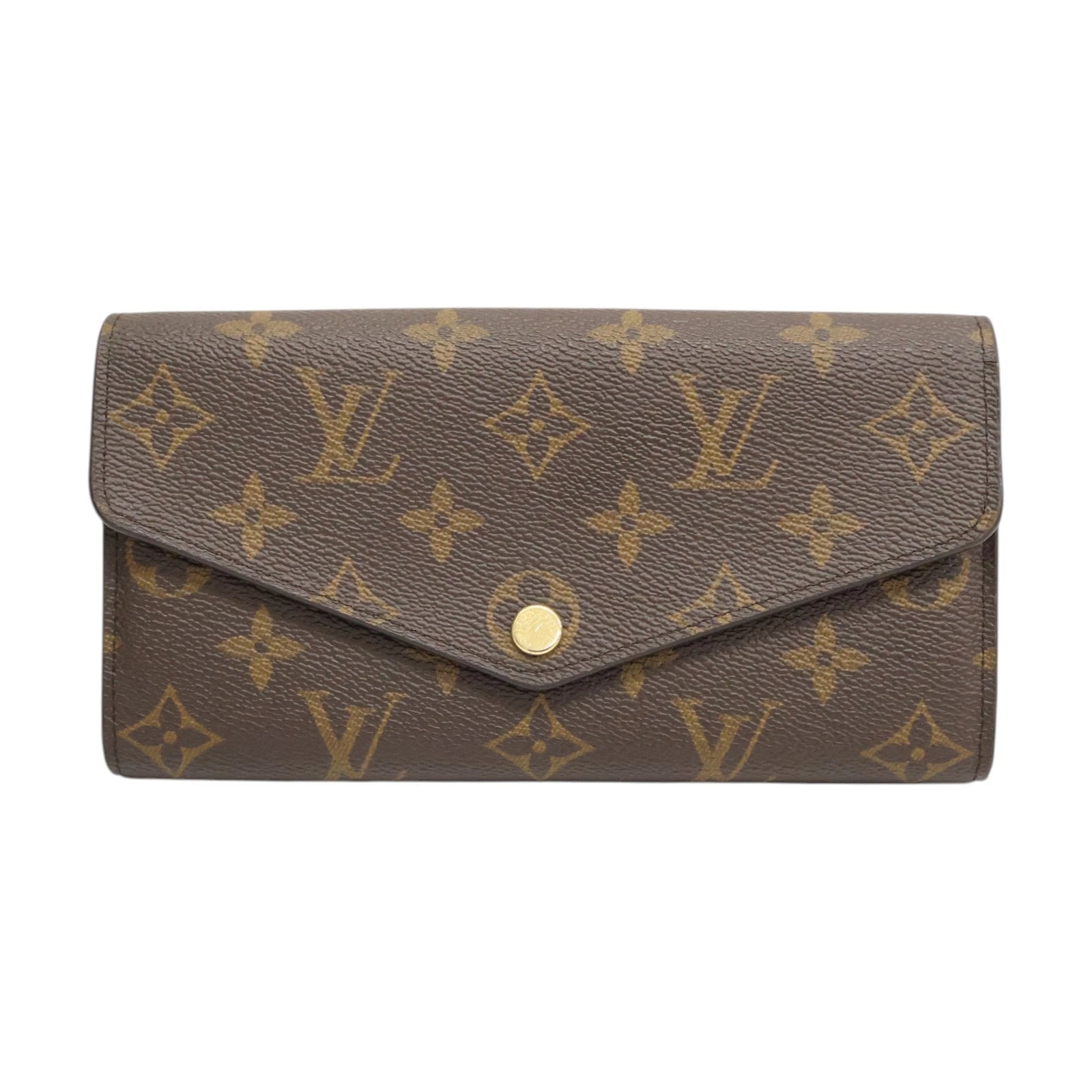 Louis Vuitton Portefeuille Sarah Monogram Canvas Long Wallet UK
